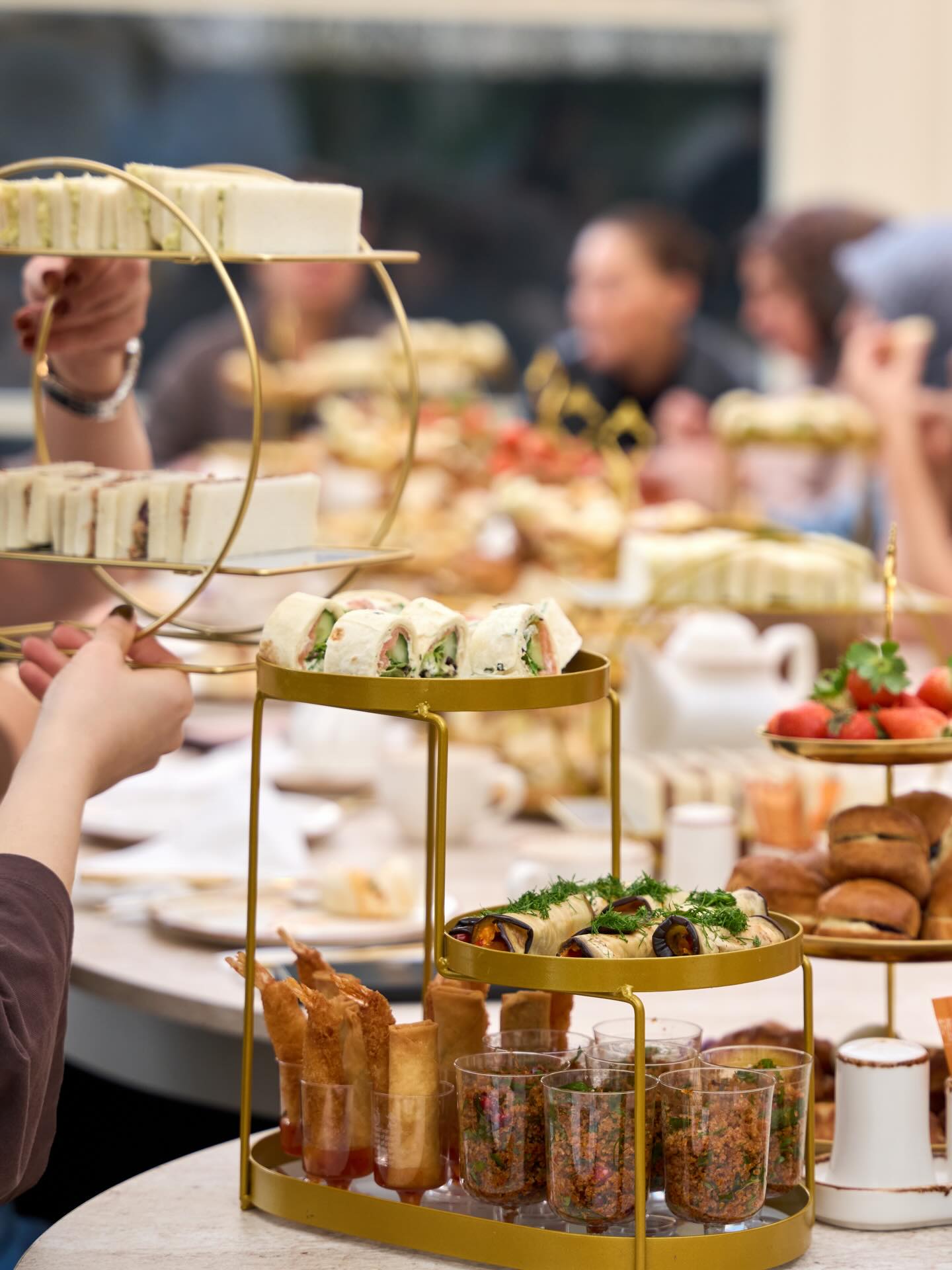 High tea bij Beatrixpark Restaurant