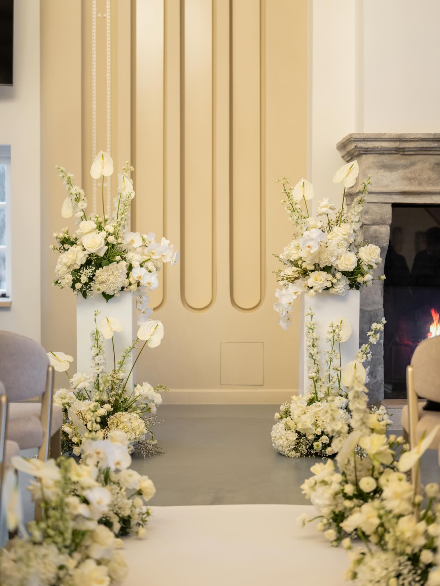Babyshower styling in zachte tinten